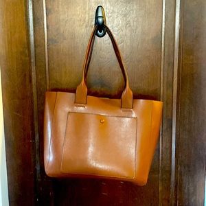 Banana Republic Brown leather tote